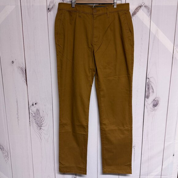 Orvis Tech Moleskin 1856 Chino 34x34 Tan NWT Soft Brushed - Picture 1 of 10